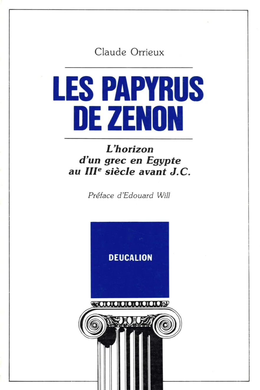Les Papyrus de Zénon Éditions Macula