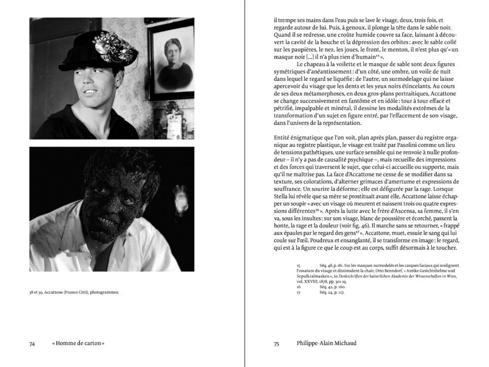 Accattone de Pier Paolo Pasolini. Scénario et dossier, 2 volumes Éditions Macula