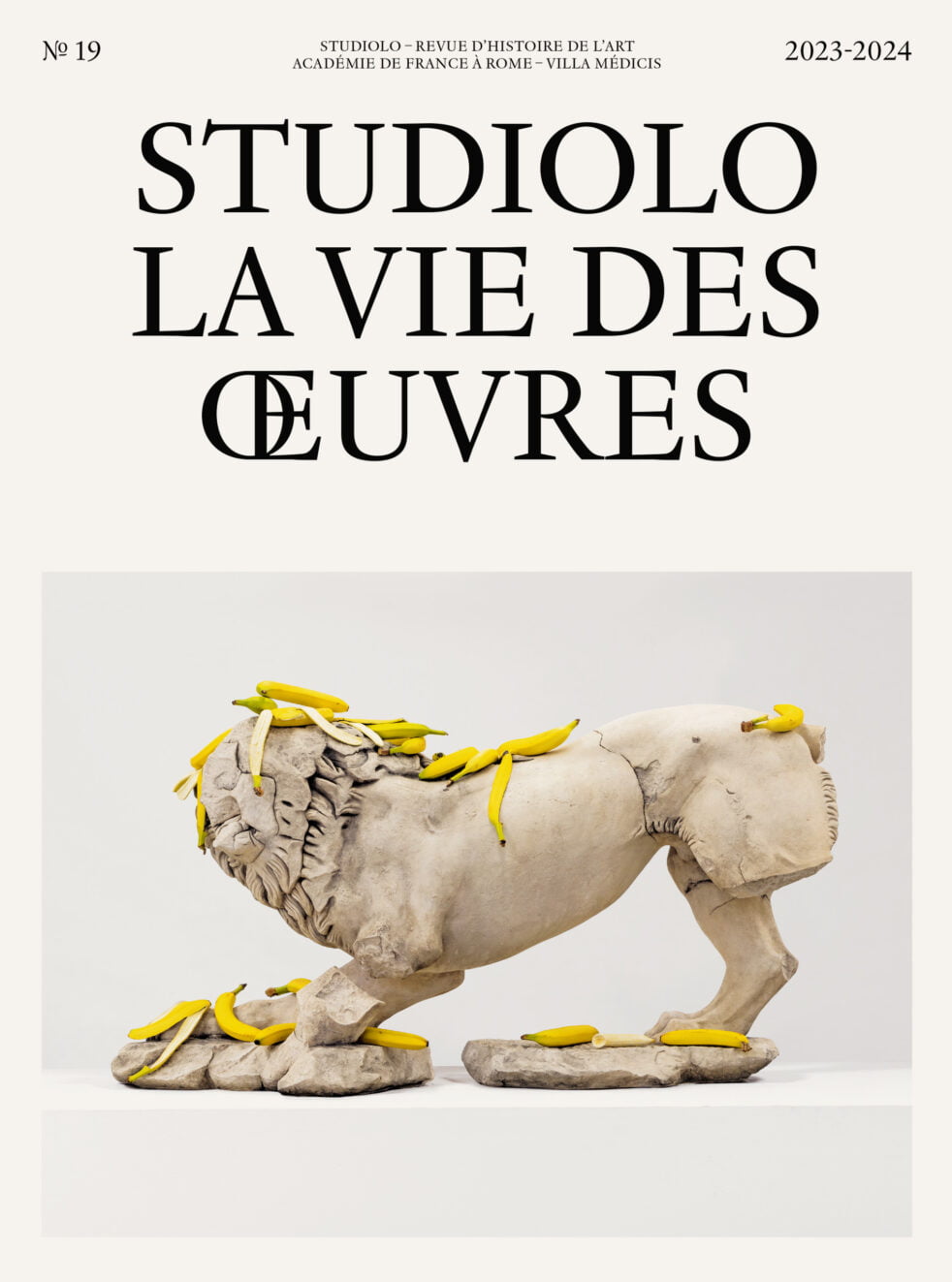 Studiolo n° 19 – Dossier « La vie des oeuvres » Éditions Macula